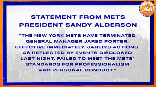 사진=뉴욕 메츠 구단 공식 SNS 사진 캡처