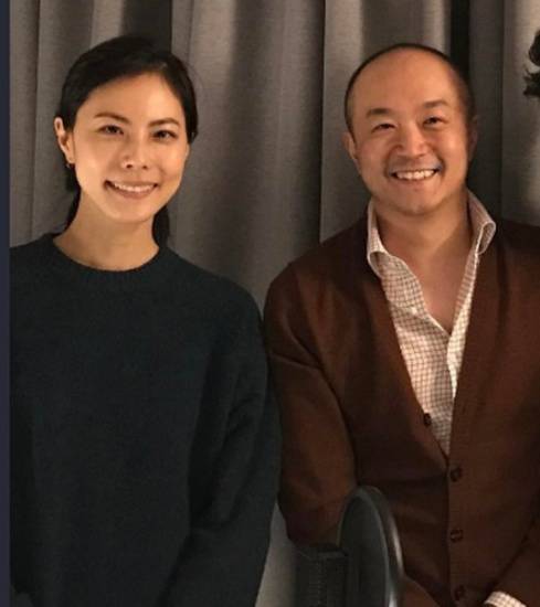 박지윤(왼), 조수용 카카오 공동대표. 사진제공| B캐스트