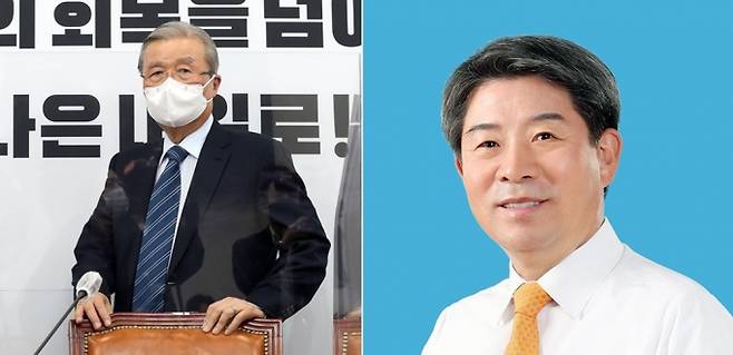 김종인 비상대책위원장과 이승현 명예회장 사진= 연합뉴스, 이승현 명예회장 페이스북