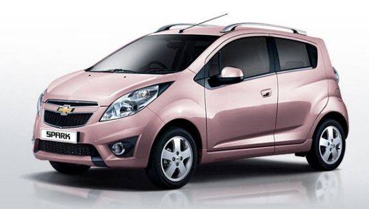 한국GM의 쉐보레 스파크.
