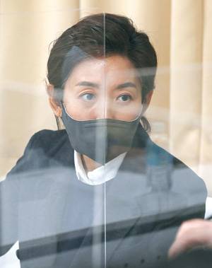 나경원 전 의원이 21일 마포포럼 정례 세미나에서 발언하고 있다. 연합뉴스