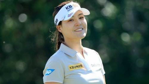 개막전 첫날 3언더파를 친 전인지. [사진=LPGA]