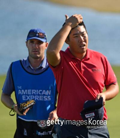 아메리칸 익스프레스에 출전중인 안병훈. 게티이미지코리아