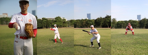 한국 야구인들, 베트남에 야구 교본 제작 지원 한국 야구인 등으로 구성된 베트남 야구발전 지원단이 최근 현지 야구 교본 제작을 위해 촬영한 운동법 사진. 교본은 하노이 한국국제학교에서 야구부를 이끄는 이장형 교사가 집필하고, '라오스 야구의 아버지'로 불리는 이만수 전 SK 와이번스 감독과 유재호 전 라오스 야구 국가대표팀 코치가 감수를 맡았다. [베트남 야구발전 지원단 제공. 재판매 및 DB 금지]