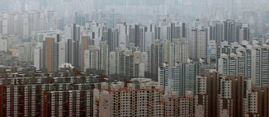 서울권 일대 아파트 단지. <연합뉴스>