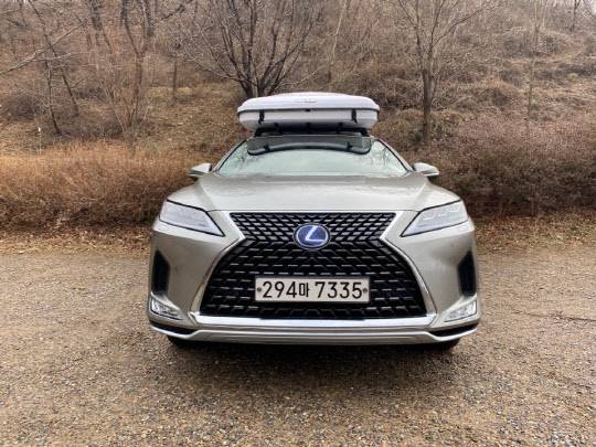 렉서스 RX450hl.<장우진 기자>