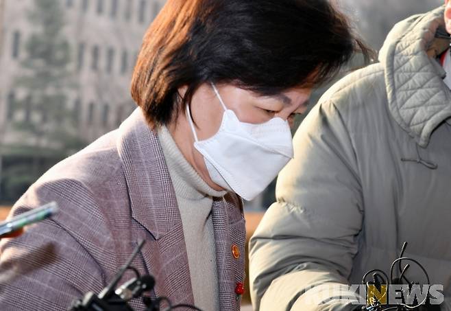 윤석열 검찰총장에 대한 징계 절차가 마무리됨과 동시에 사의 표명을 한 추미애 법무부 장관. 사진=박태현 기자