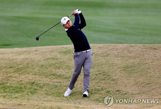 김시우의 3라운드 경기 모습 
[게티이미지/AFP=연합뉴스]