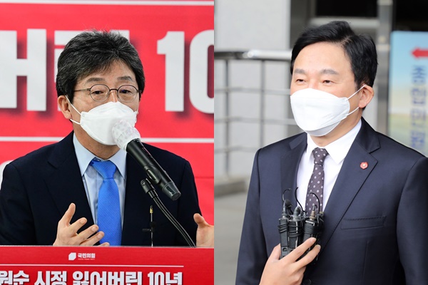 유승민 전 의원(왼쪽)과 원희룡 제주도지사./사진=뉴스1