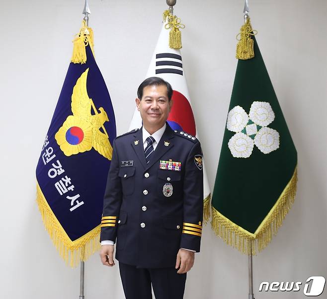 이우범 충북 청주청원경찰서장.(청원경찰서 제공).2021.1.25/© 뉴스1