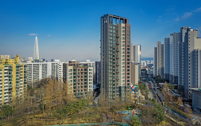 디에이치 포레센트 전경 [사진 = 현대건설]