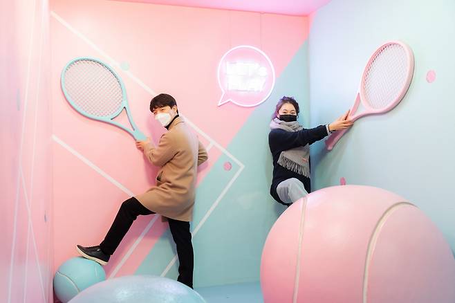 세젤예교 테니스코트 부스