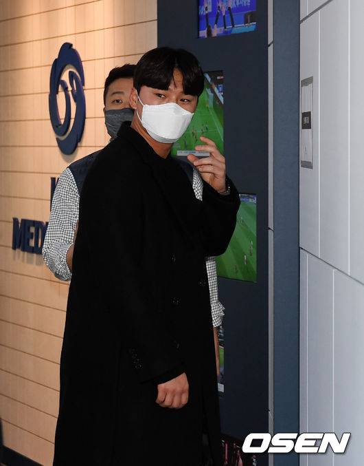 [OSEN=지형준 기자]주권이 조정위원회에 참석하고 있다. /jpenws@osen.co.kr