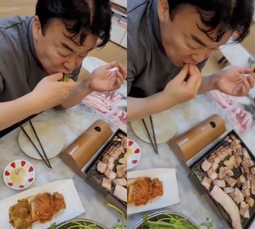 Sooo-jin posted a short video on his 26th day with an article entitled Yesterday Minari pork belly. What is the white housewife?In the public footage, the Baek Jong-won and So Yoo-jin couple are holding a pork belly party with their children, and Baek Jong-won is eating a large pork belly in Minari.So Yoo-jin, who is filming this video, said, I thought I was giving it to you, and Baek Jong-won laughed at the moment, saying, I should try it once and taste it.Since then, Baek Jong-won has shown a friendly appearance with a small size Minari wrap as if for So Yoo-jin, and the video of the childrens voices adds to the happy family.So Yoo-jin, meanwhile, has one male and two female children after marrying cook researcher and businessman Baek Jong-won.[Photo] So Yoo-jin SNS