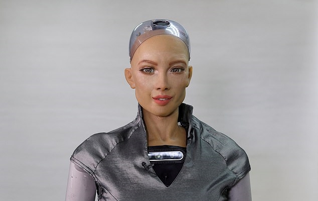 AI 휴머노이드 로봇 ‘소피아’ (사진=로이터 연합뉴스)