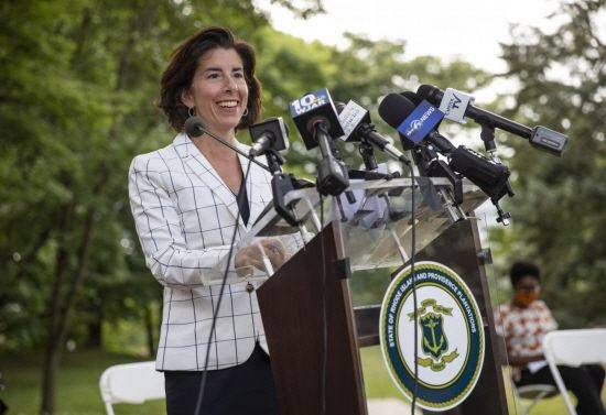 지나 레이먼도 미국 상무장관 지명자. (사진=AP/연합뉴스 제공)