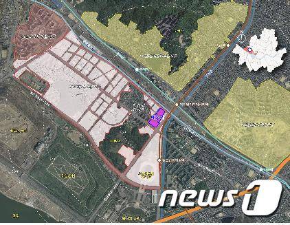 상암 롯데몰 위치도(서울시 제공). © 뉴스1