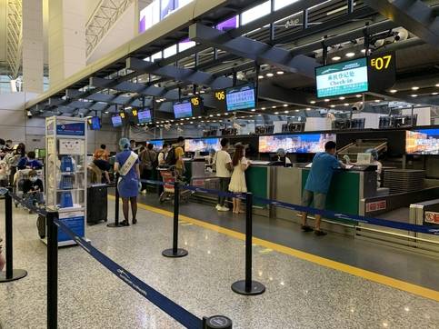 중국 광저우 바이윈국제공항. /김남희 특파원