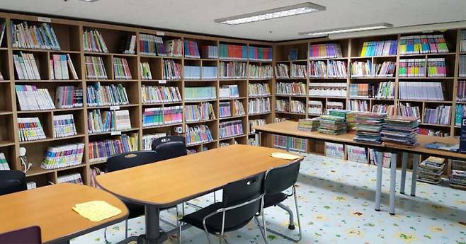 지혜작은 도서관 내부. / 사진제공=오산시