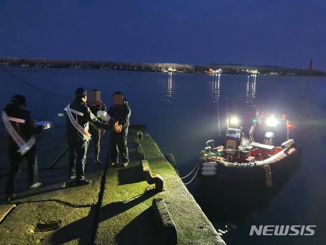 2020년 보령해경 수상레저 안전관리 대책 캠페인(사진=보령해양경찰서 제공)