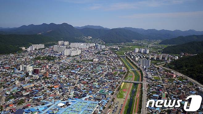 인구 10만8000여명인 전북 정읍시가지 모습 © 뉴스1