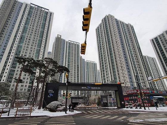 최근 전세매물이 쌓이면서 지난해 실거래가보다 낮은 매물들이 잇따라 등장하고 있는 경기도 동탄신도시 전경. 사진=김나경 인턴기자