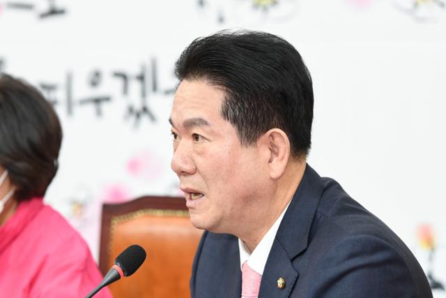 이동섭 신임 국기원장. 한국일보 자료사진