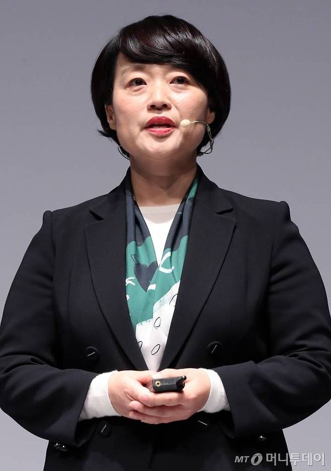 한성숙 네이버 대표. / 사진=홍봉진 기자 honggga@
