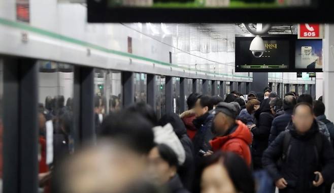 2호선 지하철. 연합뉴스