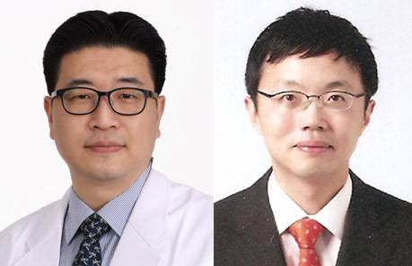 순천향대부천병원 이비인후과 최지호 교수(왼쪽)와 건국대병원 이비인후과 조재훈 교수
