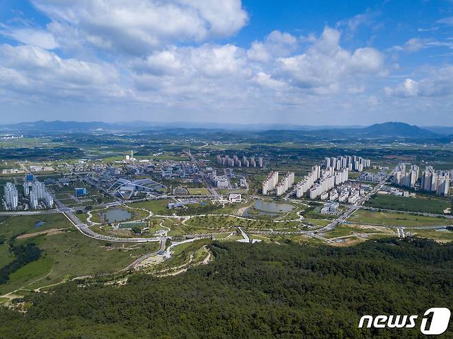내포신도시 전경.(홍성군 제공).© 뉴스1