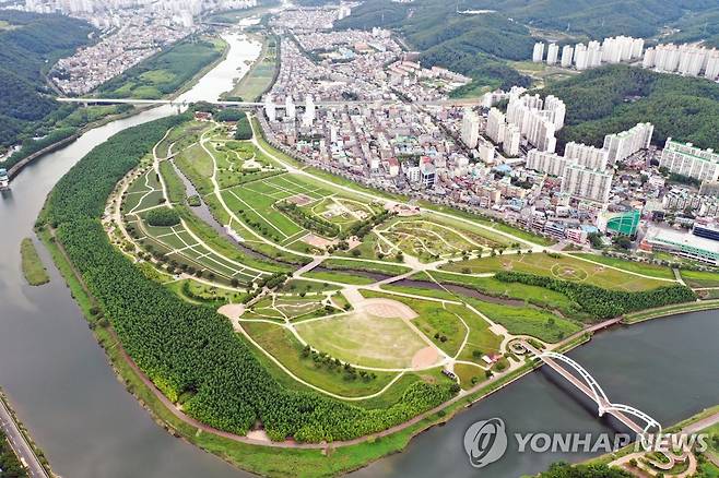 태화강 국가정원 전경 [울산시 제공. 재판매 및 DB 금지]
