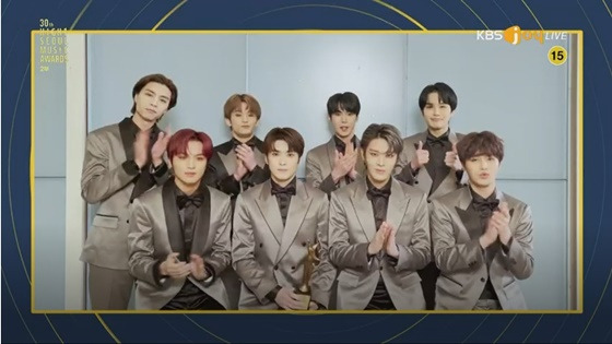 NCT 127 /사진=제30회 서울가요대상 방송화면 캡처