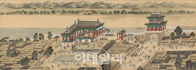 ‘평안감사향연도’(사진=국립중앙박물관)