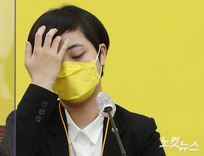 정의당 류호정 의원. 윤창원 기자