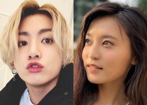 방탄소년단 정국(BTS JUNGKOOK)과 코지마 루리코'(小島瑠璃子) /사진=방탄소년단 트위터, 코지마 루리코 트위터