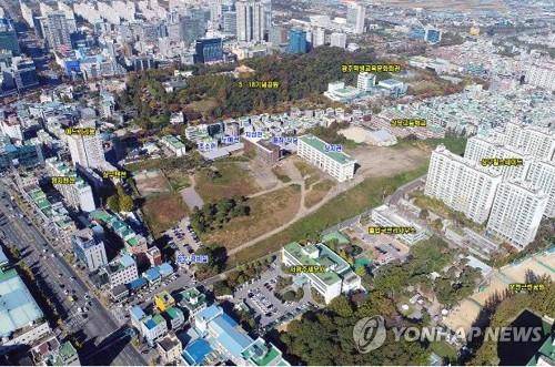 호남대 쌍촌 캠퍼스 부지 [연합뉴스 자료]