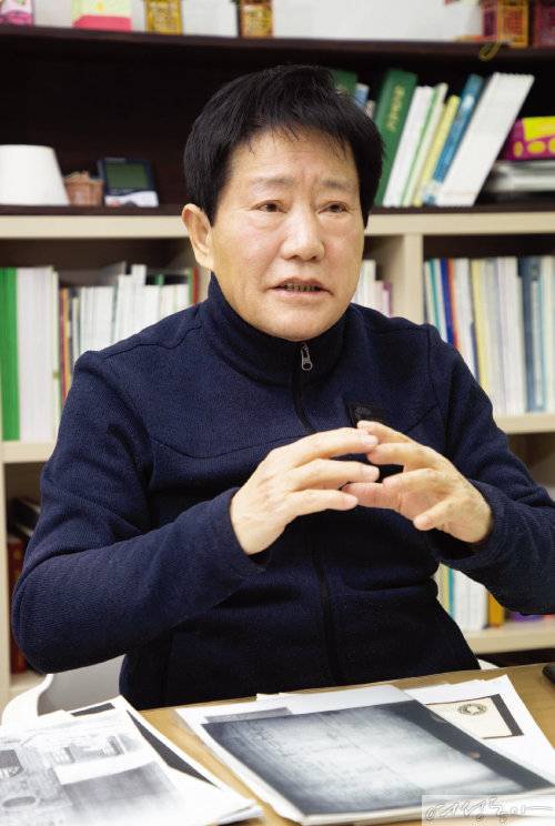 김란사의 종손자 김용택 ‘김란사애국지사기념사업회’ 회장. 김란사가 조명되는 데엔 김 회장의 노고가 있었다.