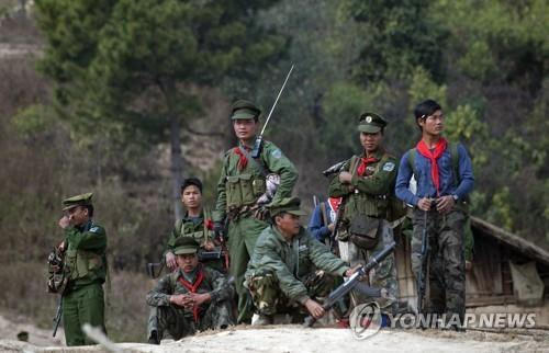 미얀마 소수민족 반군인 타앙민족해방군(TNLA) [AFP=연합뉴스 자료사진]