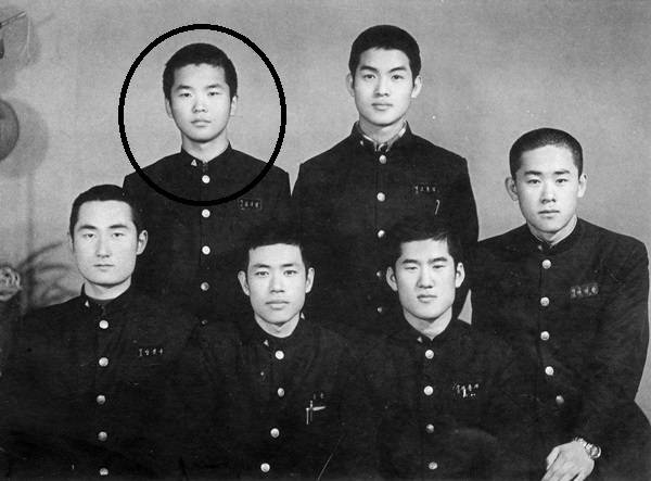 경복고 시절 [ 출처 = 김부겸 전 의원측 제공]