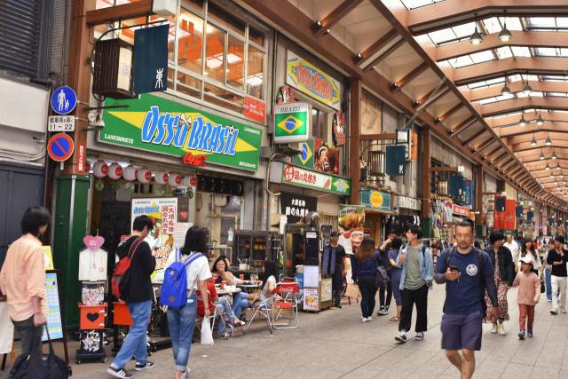 ▲나고야 시내 상가에 있는 브라질 음식점. ⓒ로버트 파우저