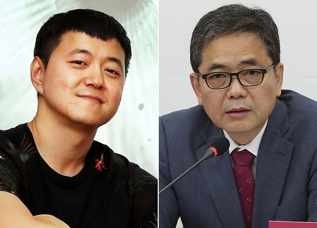 곽상도 국민의힘 의원은 13일 문재인 대통령의 아들 문준용 씨의 예술지원금 지급 과정에서 특혜를 받았다는 의혹과 아파트 '갭투자'를 했다는 논란에 대해 해명이 필요하다고 지적했다. ⓒ문준용 페이스북, 뉴시스