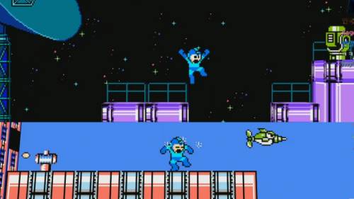 록맨 팬 게임 메가맨 2.5D 플레이 화면 /유튜브 갈무리