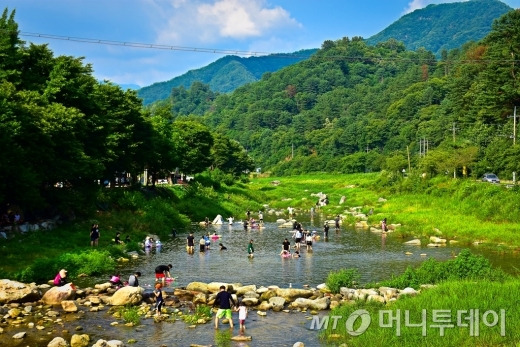 가평 운악산 계곡/사진제공=경기도