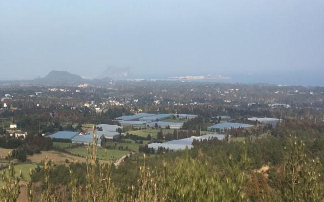 제주 제2공항 예정 부지 전경. /제주도청 제공