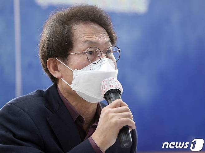 조희연 서울시교육감. 2021.2.19/뉴스1 © News1 신웅수 기자