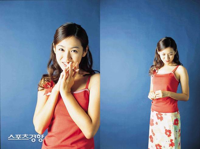 2001년 MBC ‘선희 진희’의 주연으로 ‘청순’의 대명사로 떠오른 손예진. 사진 경향신문 DB