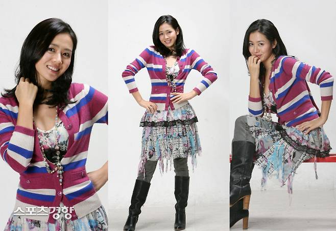 2008년 영화 ‘무방비 도시’ 주연으로 나선 손예진이 본사와 인터뷰를 위해 사진 촬영에 임했다. 사진 경향신문 DB