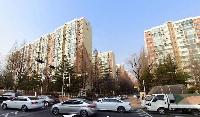 강남구 압구정동 재건축 아파트 전경.(뉴스1 자료사진)© 뉴스1
