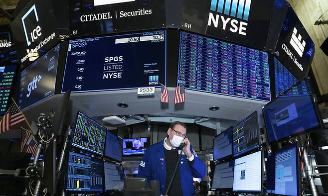 뉴욕증권거래소의 모습. AP연합뉴스